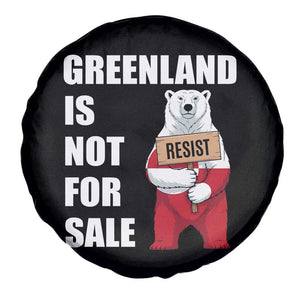 Greenland Not For Sale Spare Tire Cover Anti Authoritarian Political Gag Gift TS12 Print Your Wear