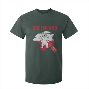 Greenland Is Not For Sale T Shirt For Kid Support Greenlander Gift TS12 Dark Forest Green Print Your Wear