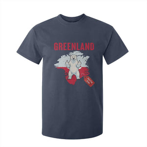Greenland Is Not For Sale T Shirt For Kid Support Greenlander Gift TS12 Navy Print Your Wear