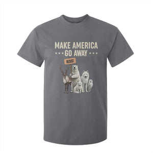Make America Go Away T Shirt For Kid Greenland Support Gift TS12 Charcoal Print Your Wear