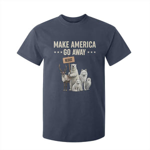 Make America Go Away T Shirt For Kid Greenland Support Gift TS12 Navy Print Your Wear