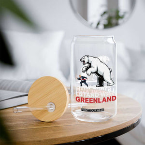 I Stand With Greenland Glass Can Anti Fascist Political Parody Gift TS12 Print Your Wear