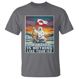 Funny Our Ice Is Nothing Like Your Ice T Shirt Greenland Support Gift TS12 Charcoal Print Your Wear