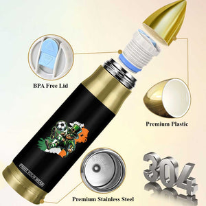 Funny Leprechaun Playing Soccer Bullet Tumbler St Patricks Day TS12 Print Your Wear