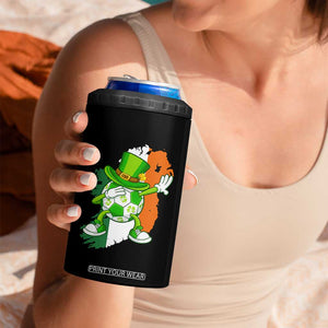 Funny Dabbing Soccer Ball 4 in 1 Can Cooler Tumbler St Patricks Day TS12 Print Your Wear