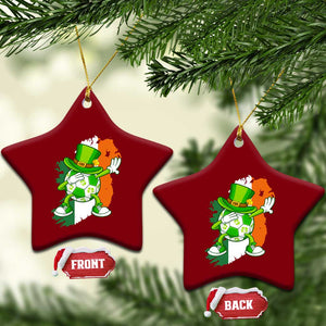 Funny Dabbing Soccer Ball Ceramic Ornament St Patricks Day TS12 Print Your Wear