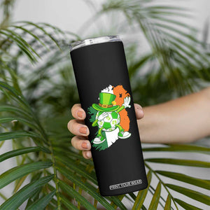 Funny Dabbing Soccer Ball Skinny Tumbler St Patricks Day TS12 Print Your Wear