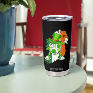Funny Dabbing Soccer Ball Tumbler Cup St Patricks Day TS12 Print Your Wear
