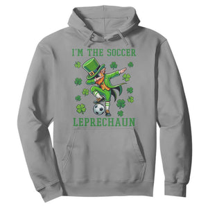 I Am The Soccer Leprechaun Hoodie Funny Irish Soccer TS12 Sport Gray Print Your Wear