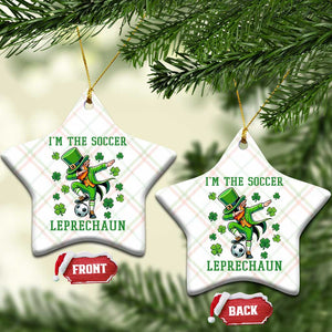 I Am The Soccer Leprechaun Ceramic Ornament Funny Irish Soccer TS12 Print Your Wear