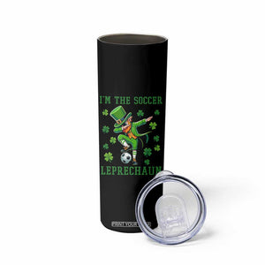 I Am The Soccer Leprechaun Skinny Tumbler Funny Irish Soccer TS12 Print Your Wear