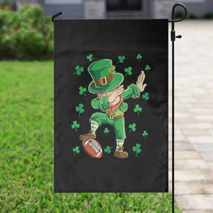 Dabbing Leprechaun Football St Patricks Day Boys Men Sports T-Shirt Garden Flag TS12 Print Your Wear