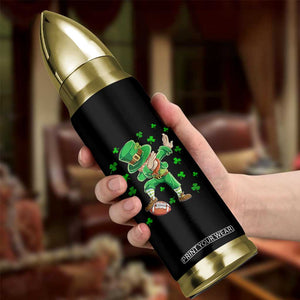 Dabbing Leprechaun Football St Patricks Day Boys Men Sports T-Shirt Bullet Tumbler TS12 Print Your Wear