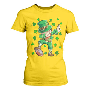 Dabbing Leprechaun Football St Patricks Day Boys Men Sports T-Shirt T Shirt For Women TS12 Daisy Print Your Wear