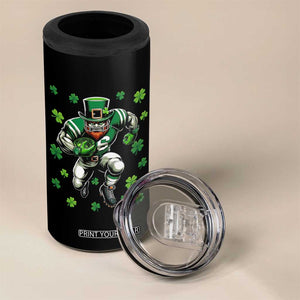 Leprechaun Football Dabbing Pose 4 in 1 Can Cooler Tumbler Lucky Irish Gift TS12 Print Your Wear
