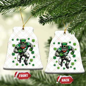 Leprechaun Football Dabbing Pose Ceramic Ornament Lucky Irish Gift TS12 Print Your Wear