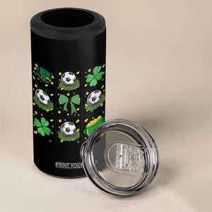 St Patricks Day Soccer 4 in 1 Can Cooler Tumbler Irish Pride Gift TS12 Print Your Wear