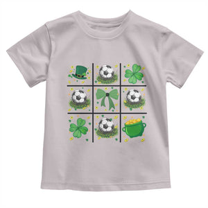 St Patricks Day Soccer Toddler T Shirt Irish Pride Gift TS12 Ice Gray Print Your Wear