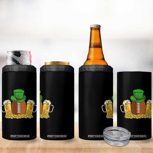 Funny Leprechaun Hat American Football 4 in 1 Can Cooler Tumbler TS12 Print Your Wear