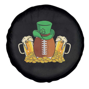 Funny Leprechaun Hat American Football Spare Tire Cover TS12 Print Your Wear