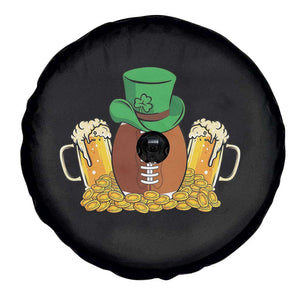 Funny Leprechaun Hat American Football Spare Tire Cover TS12 Print Your Wear