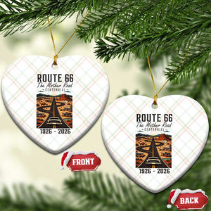 Route Highway 66 Mother Road Ceramic Ornament Vintage Distressed Road Trip Adventure TS12 Print Your Wear