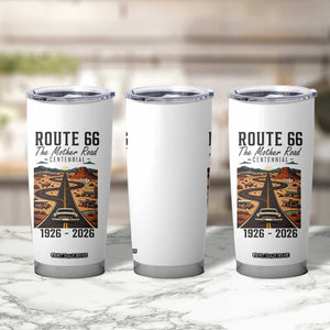 Route Highway 66 Mother Road Tumbler Cup Vintage Distressed Road Trip Adventure TS12 Print Your Wear