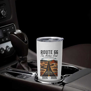 Route Highway 66 Mother Road Tumbler Cup Vintage Distressed Road Trip Adventure TS12 Print Your Wear