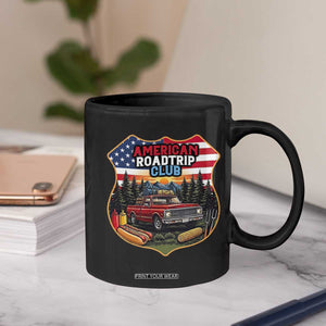 Route Highway 66 Coffee Mug Vintage American Roadtrip Club Road Trip TS12 Print Your Wear