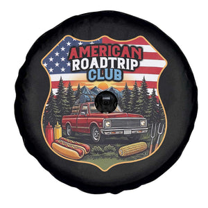 Route Highway 66 Spare Tire Cover Vintage American Roadtrip Club Road Trip TS12 Print Your Wear