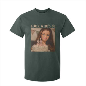 Look Who's 30 T Shirt For Kid Funny Birthday Doll Face Meme