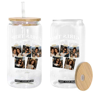 Funny Doll Face Meme Girls Trip Glass Can Travel Squad Bestie Gift