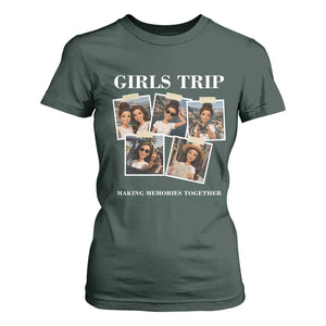 Funny Doll Face Meme Girls Trip T Shirt For Women Travel Squad Bestie Gift TS12 Dark Forest Green Print Your Wear