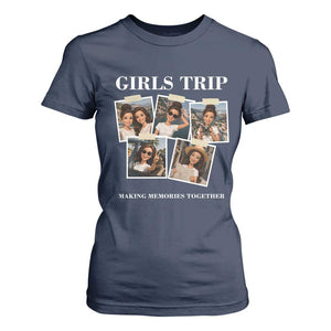 Funny Doll Face Meme Girls Trip T Shirt For Women Travel Squad Bestie Gift TS12 Navy Print Your Wear