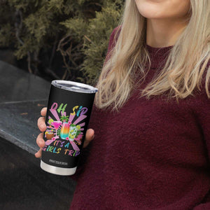 Oh Sip It Is A Girls Trip Tumbler Cup Funny Besties Vacation