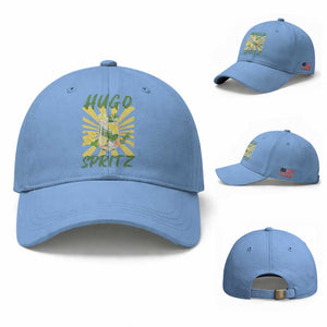 Hugo Spritz Baseball Cap Funny Tropical Cocktail Vacation