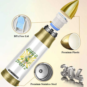 Hugo Spritz Bullet Tumbler Funny Tropical Cocktail Vacation