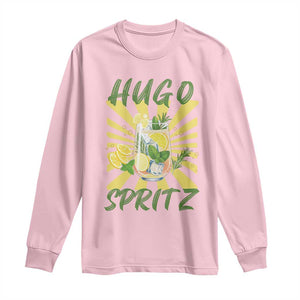 Hugo Spritz Long Sleeve Shirt Funny Tropical Cocktail Vacation