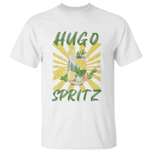 Hugo Spritz T Shirt Funny Tropical Cocktail Vacation TS12 White Print Your Wear