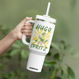 Hugo Spritz Tumbler With Handle Funny Tropical Cocktail Vacation