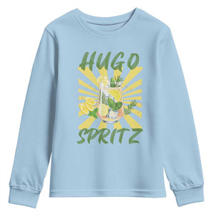 Hugo Spritz Youth Sweatshirt Funny Tropical Cocktail Vacation