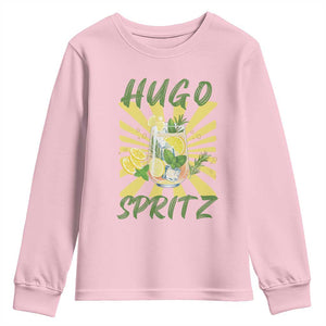 Hugo Spritz Youth Sweatshirt Funny Tropical Cocktail Vacation