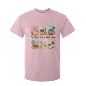 Oh Sip It Is A Girls Trip T Shirt For Kid Beach Trip Best Friends Gift TS12 Light Pink Print Your Wear