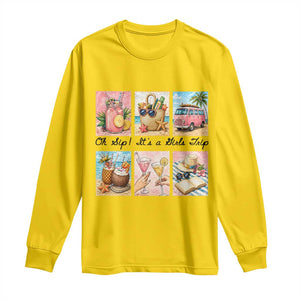 Oh Sip It Is A Girls Trip Long Sleeve Shirt Beach Trip Best Friends Gift TS12 Daisy Print Your Wear