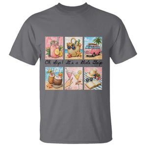 Oh Sip It Is A Girls Trip T Shirt Beach Trip Best Friends Gift TS12 Charcoal Print Your Wear