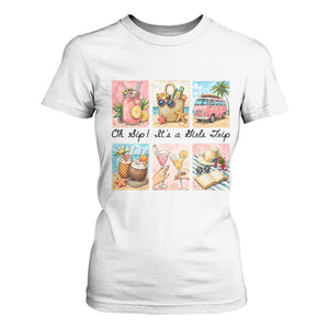 Oh Sip It Is A Girls Trip T Shirt For Women Beach Trip Best Friends Gift TS12 White Print Your Wear