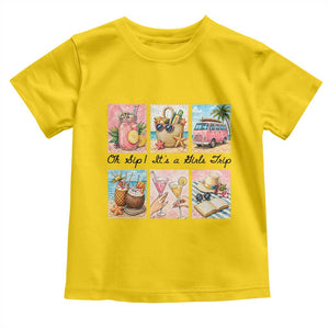 Oh Sip It Is A Girls Trip Toddler T Shirt Beach Trip Best Friends Gift TS12 Daisy Print Your Wear