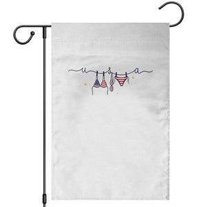 Patriotic American Flag Bikini Garden Flag USA Summer Vacation Gift TS12 White Print Your Wear