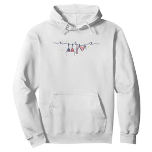 Patriotic American Flag Bikini Hoodie USA Summer Vacation Gift TS12 White Print Your Wear