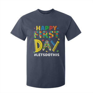 Autism Acceptance Back To School Educator T Shirt For Kid Happy First Day